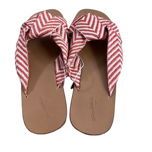 Universal Thread ~ Women's Louise Chevron Print Knotted Slide Sandal ~ size 9.5 - Picture 5 of 7